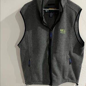 Eddie Bauer Gray Fleece Vest